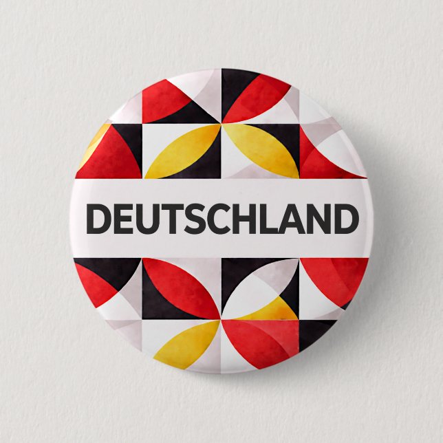 Deutschland 2 Inch Round Button (Front)