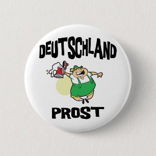 Deutschland 2 Inch Round Button