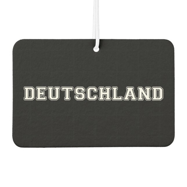 Deutschland Air Freshener (Front)