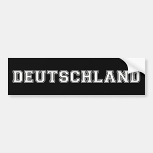 Deutschland Bumper Sticker
