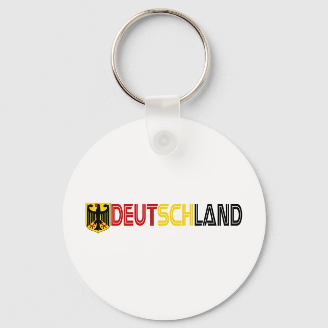Deutschland Cool Products! Keychain (Front)