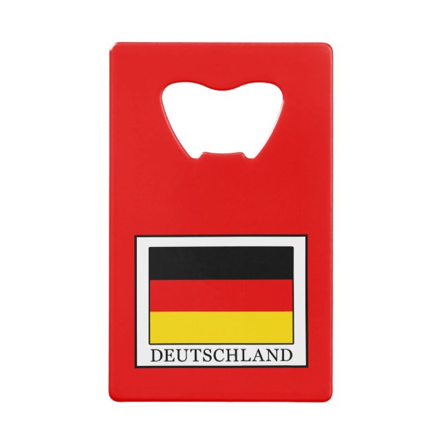 Deutschland Credit Card Bottle Opener (Front)