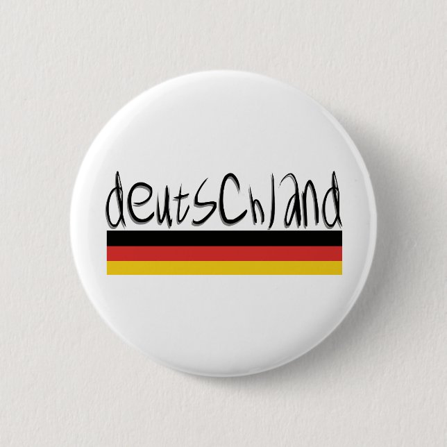 Deutschland Design! 2 Inch Round Button (Front)