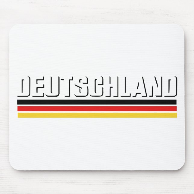 Deutschland design! mouse pad (Front)