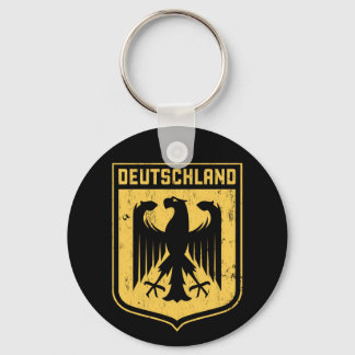 Deutschland Eagle - German Coat of Arms Keychain