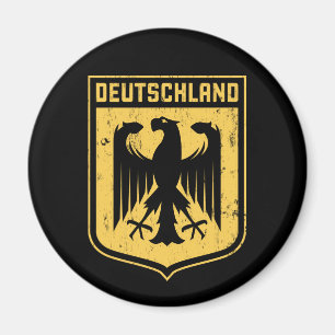 Deutschland Eagle -  German Coat of Arms Magnet