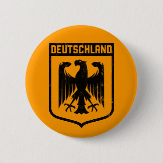 Deutschland Eagle - Germany Coat of Arms 2 Inch Round Button