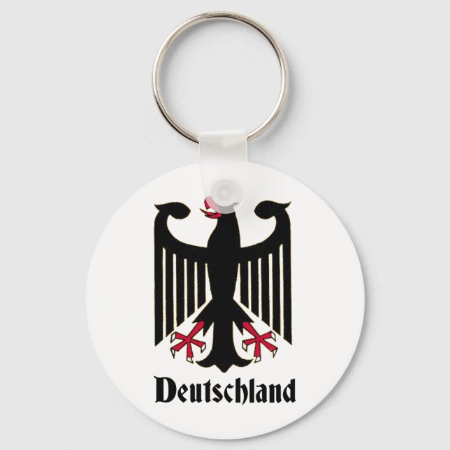 Deutschland Eagle Keychain (Front)