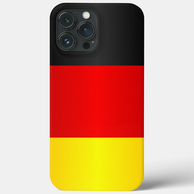 Deutschland Flag 2 Case-Mate iPhone Case (Back)