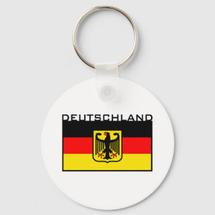 Deutschland Flag Keychain