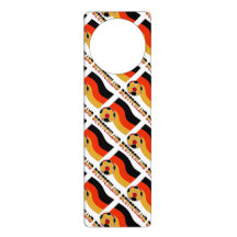 Deutschland Flag Soccer Ball Grey Border Tiled