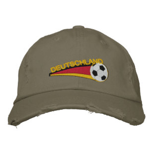 Deutschland fussball Dames casquette brodée