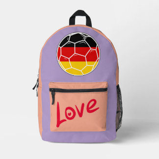 Deutschland Fußball Love Rucksack Printed Backpack