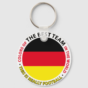 Deutschland-Germany-Germany Art Shield Keychain