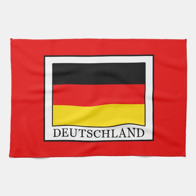 Deutschland Kitchen Towel (Horizontal)
