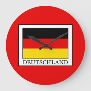 Deutschland Large Clock