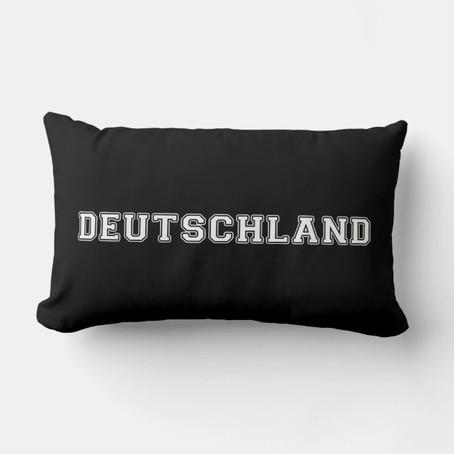 Deutschland Lumbar Pillow (Front)