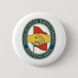 Deutschland SED - German Socialist Worker Party 2 Inch Round Button