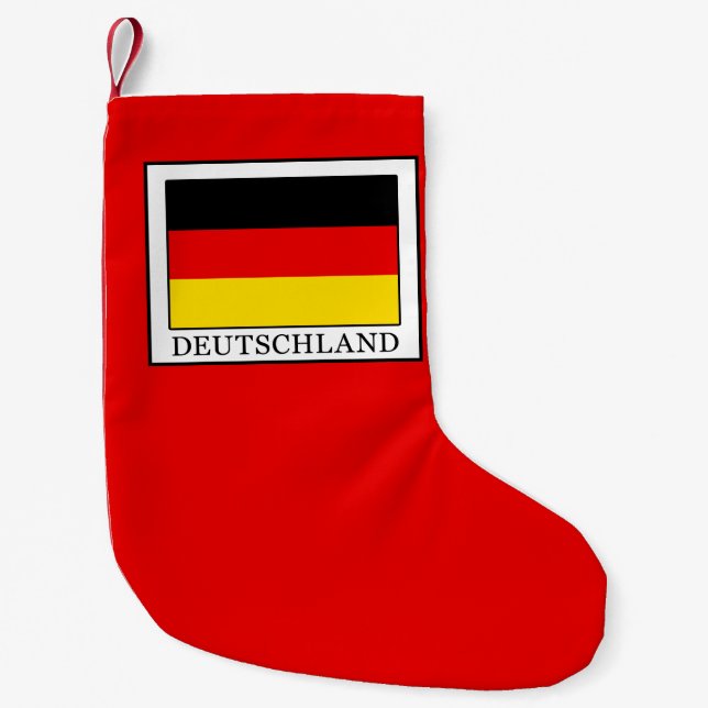 Deutschland Small Christmas Stocking (Front)