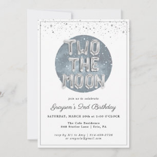 Deux à la Lune Invitation pour la 2e fête d'anni