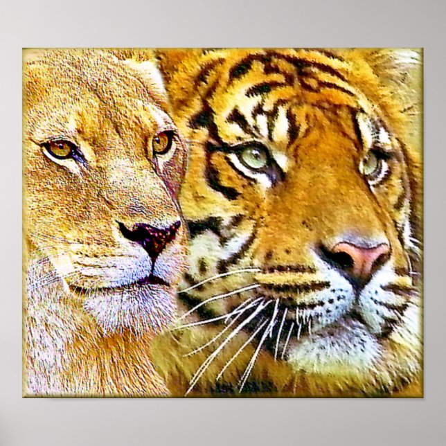 Deux affiches ciblées (Devant)
