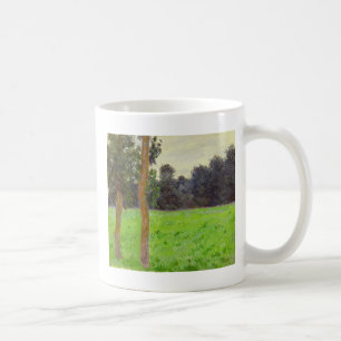 Deux Arbres dans la Prairie Coffee Mug