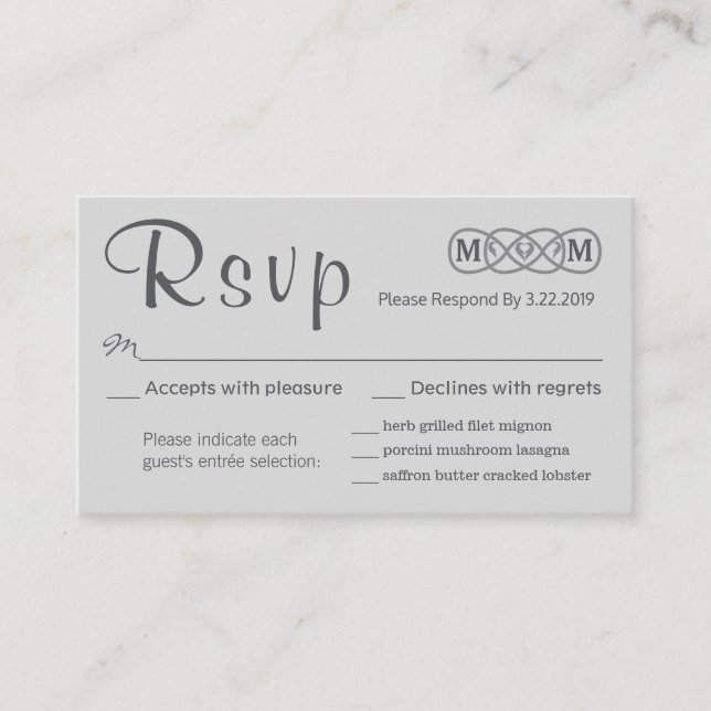 Deux cartes de réponse à la flamme (Devant)