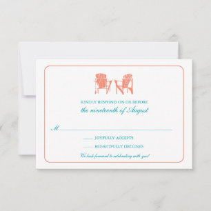 Deux chaises Adirondack RSVP