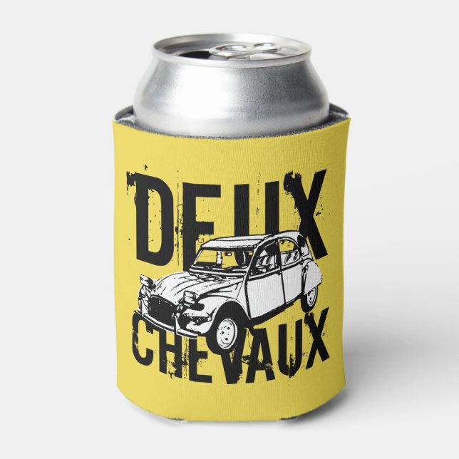 Deux Chevaux Can Cooler (Can Front)