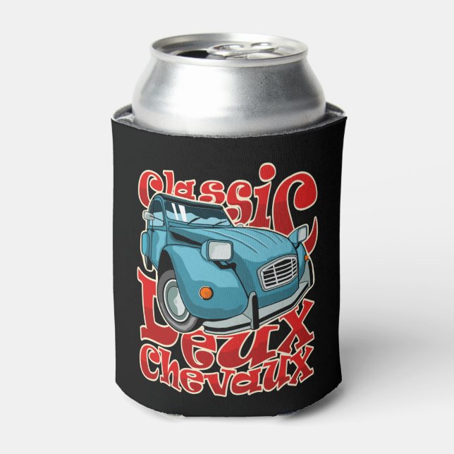 Deux Chevaux Can Cooler (Can Front)