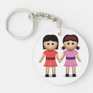 Deux femmes tenant des mains Emoji