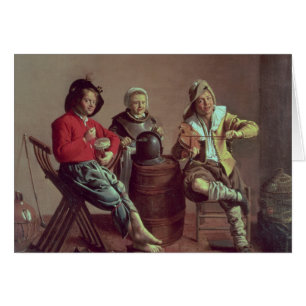 Deux garçons et une fille faisant la musique, 1629