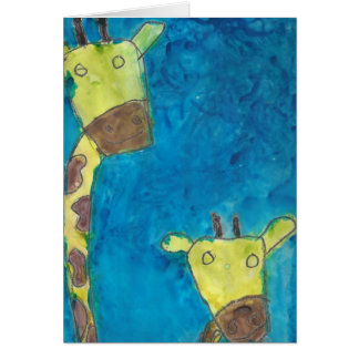 Deux girafes