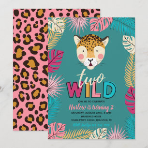 Deux Invitation sauvage   Girl Two Wild Invitation