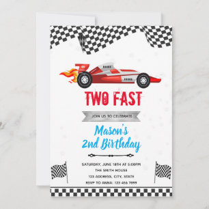 Deux invitations d'anniversaire rapides