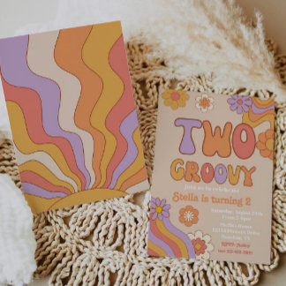 Deux invitations Super | Invitation d'anniversaire