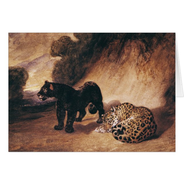 Deux jaguars du Pérou (Devant horizontal)