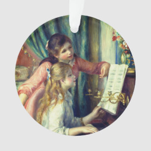 Deux jeunes filles au piano de Renoir : Noël
