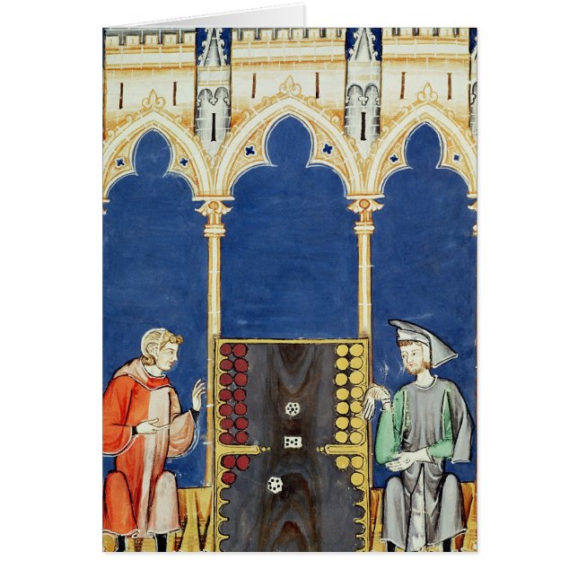 Deux joueurs de jacquet (Devant)