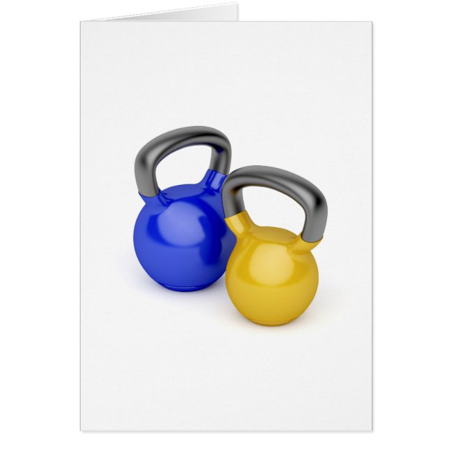 Deux kettlebells (Devant)