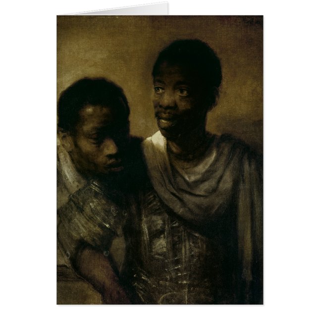 Deux nègres, 1661 (Devant)