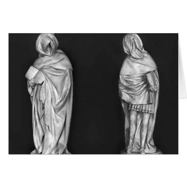 Deux personnes en deuil (Devant horizontal)