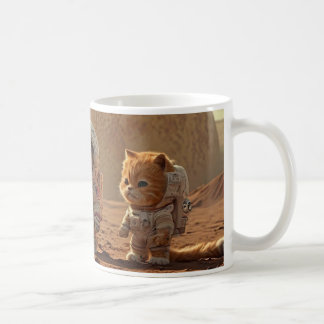 Deux petits cubes de Garfield dans la Mug Spacesui