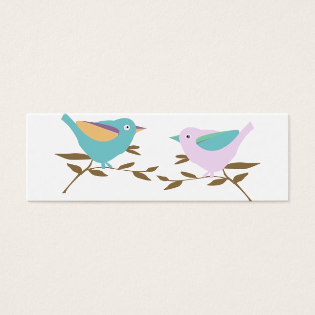 Deux petits oiseaux (Devant)