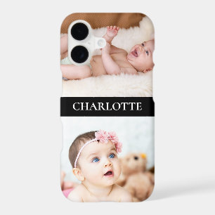 Deux Photo Et Nom Unique Personnalisé