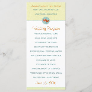 Deux programmes de mariage de coeur