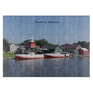 Deux rivières, planche à découper Wisconsin
