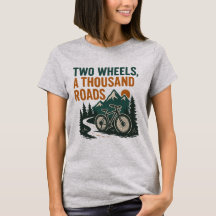 Deux Roues, Mille Routes T-shirt
