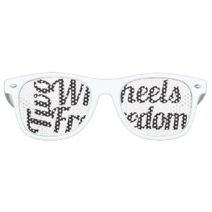 Deux roues pour les lunettes de soleil de liberté