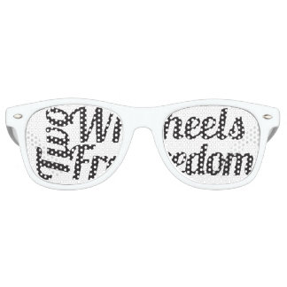 Deux roues pour les lunettes de soleil de liberté